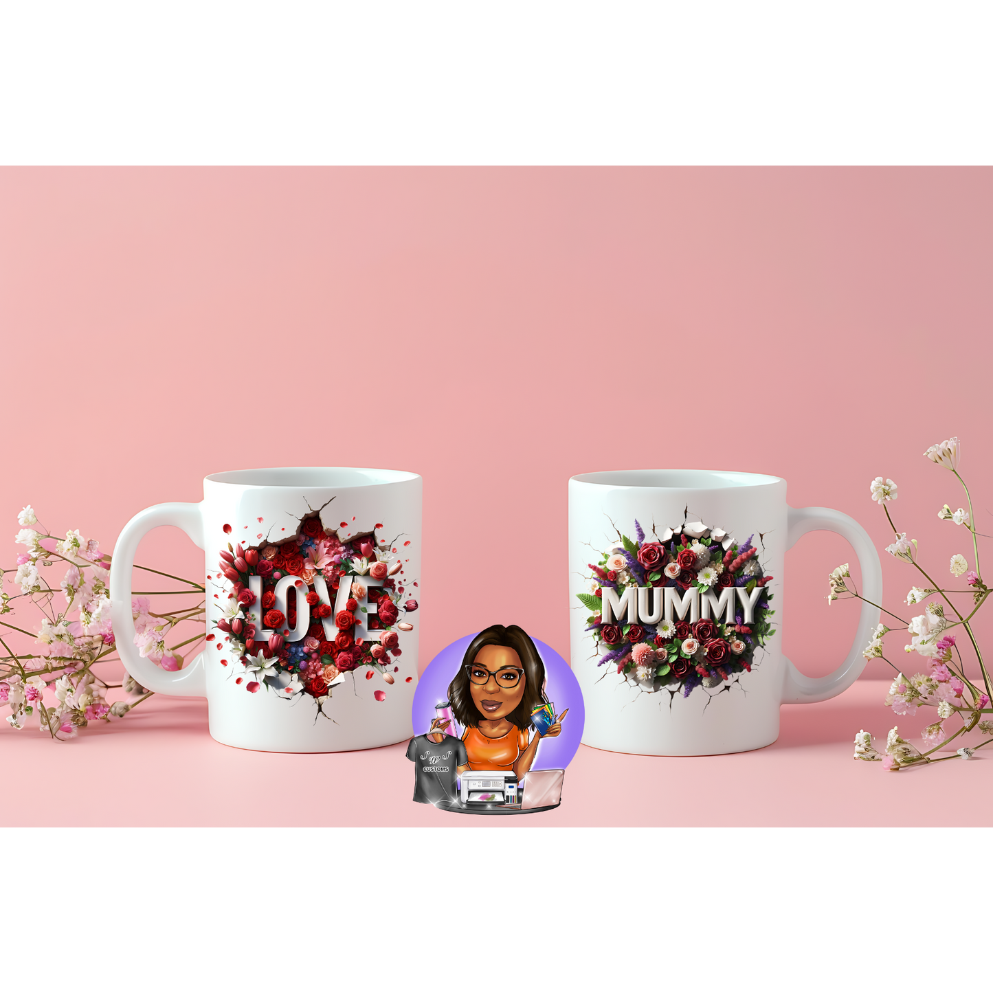 Mum Mummy Momma Mommy Love Mug
