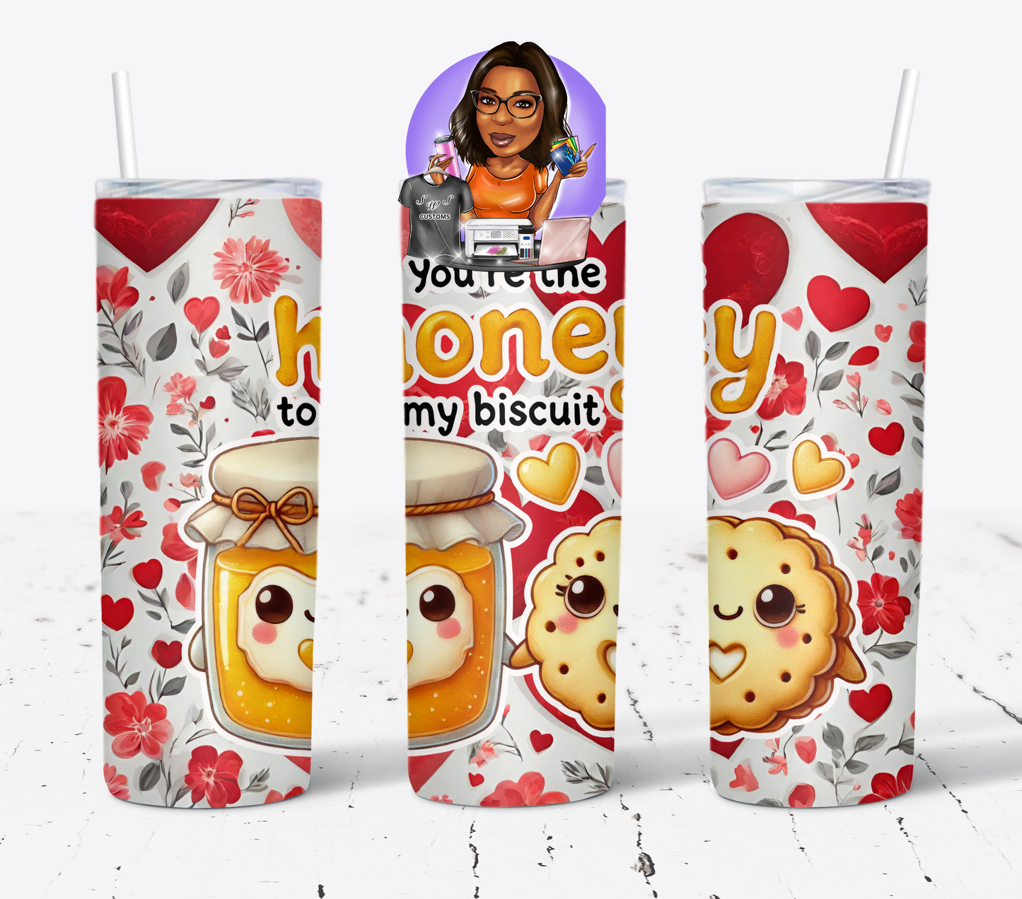 Funny Couple Food Love Pun Drinkware
