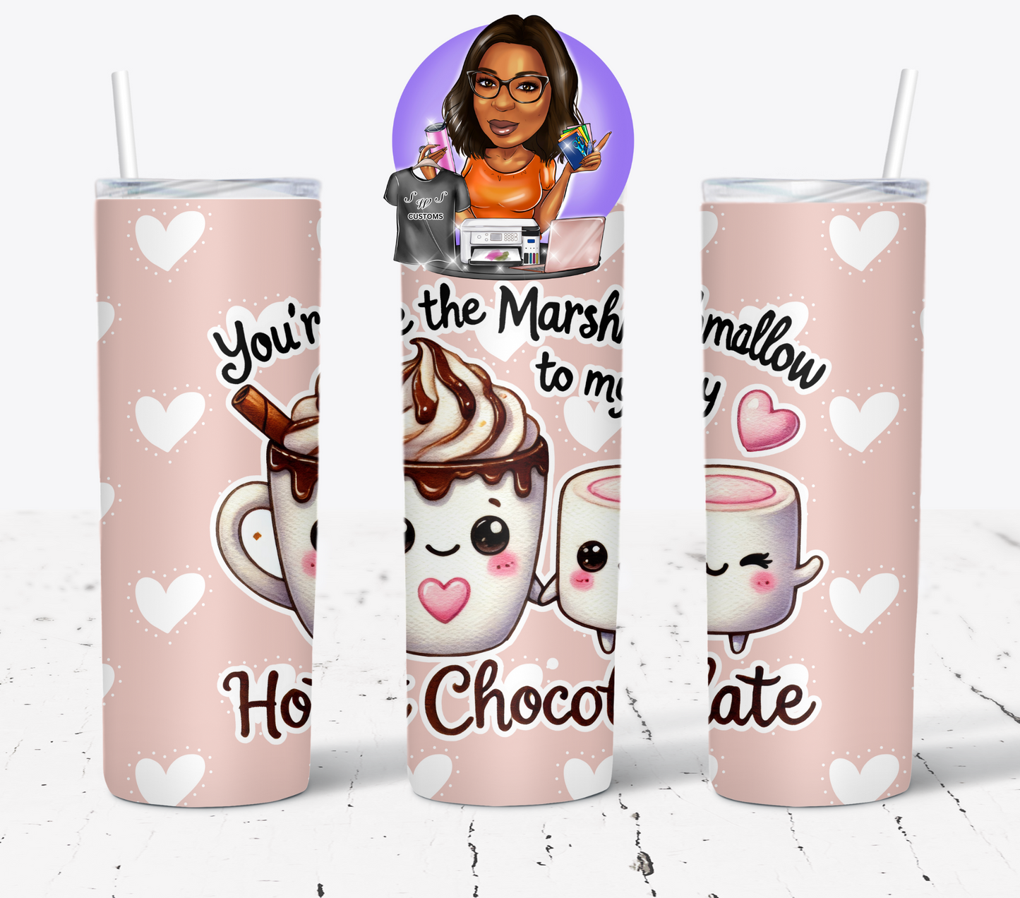 Funny Couple Food Love Pun Drinkware