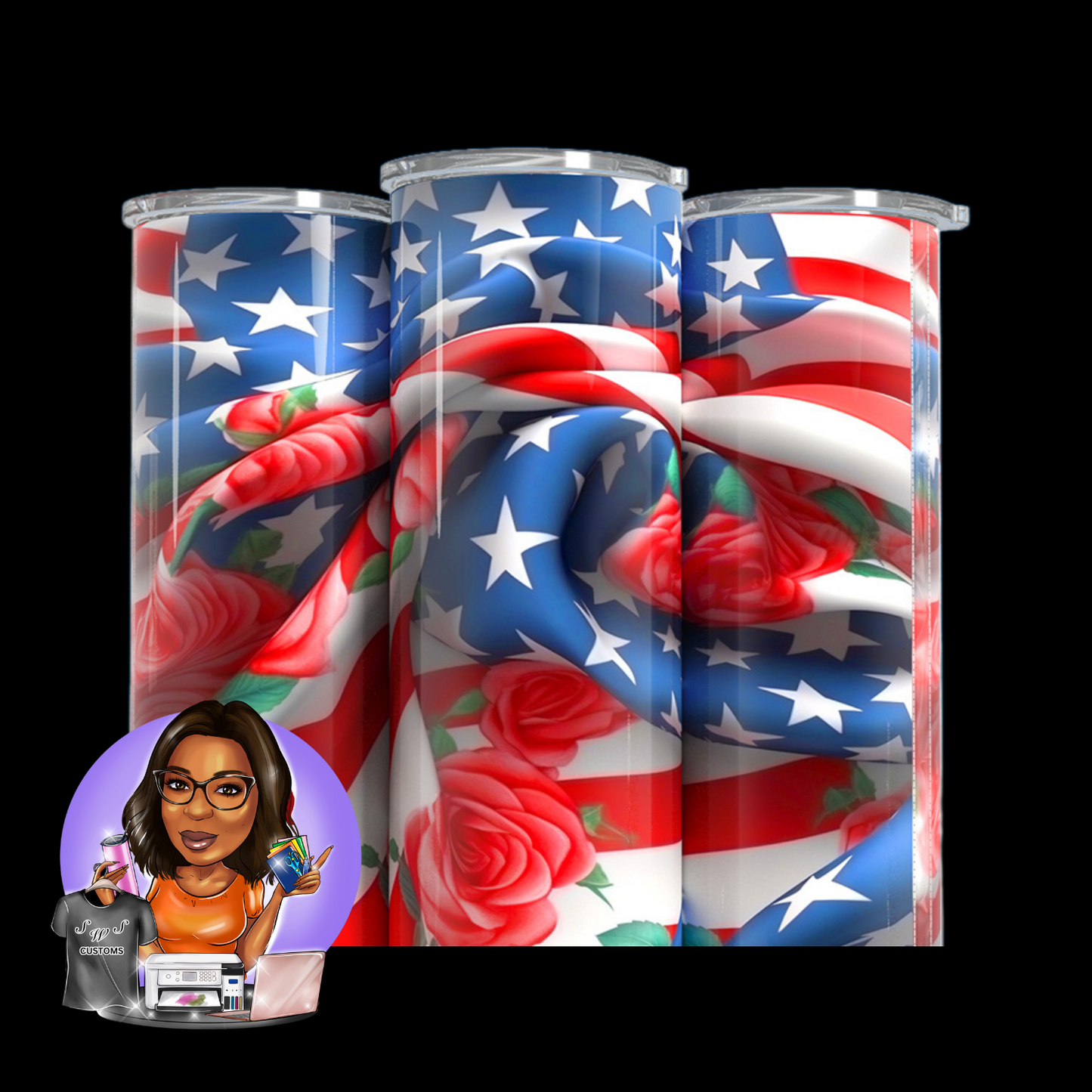 4th of July Tumbler