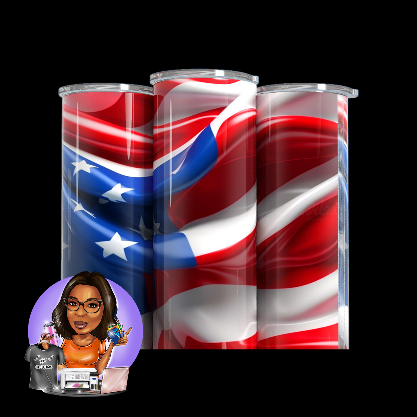 4th of July Tumbler