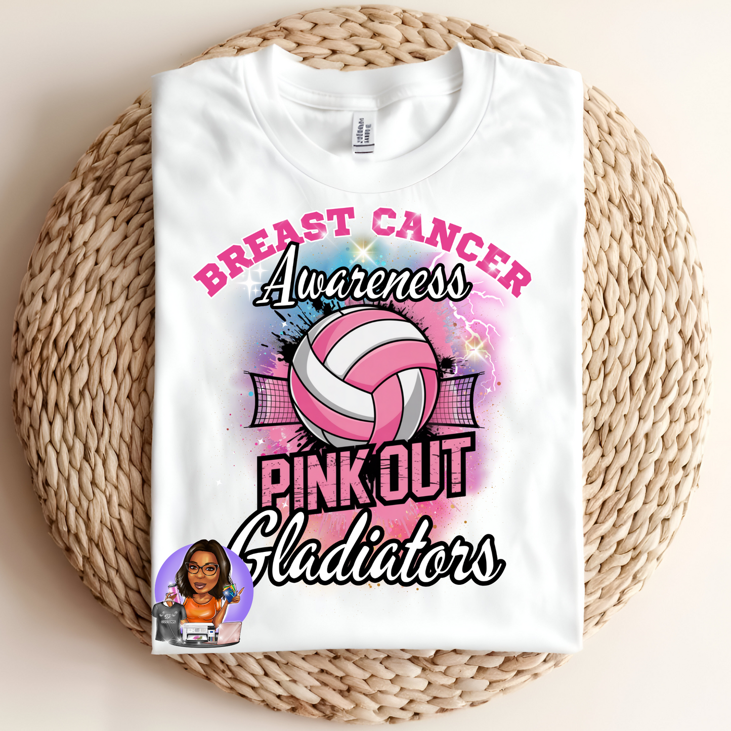 CTK VOLLEYBALL BREAST CANCER SHIRT