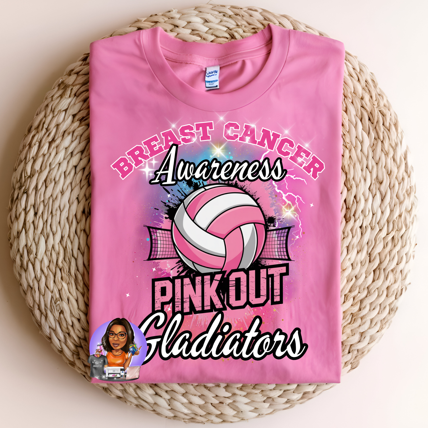 CTK VOLLEYBALL BREAST CANCER SHIRT