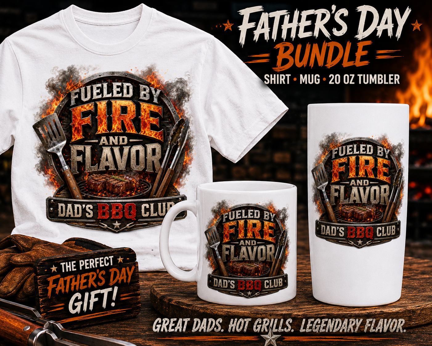 Fueled By Fire & Flavor Father’s Day Bundle