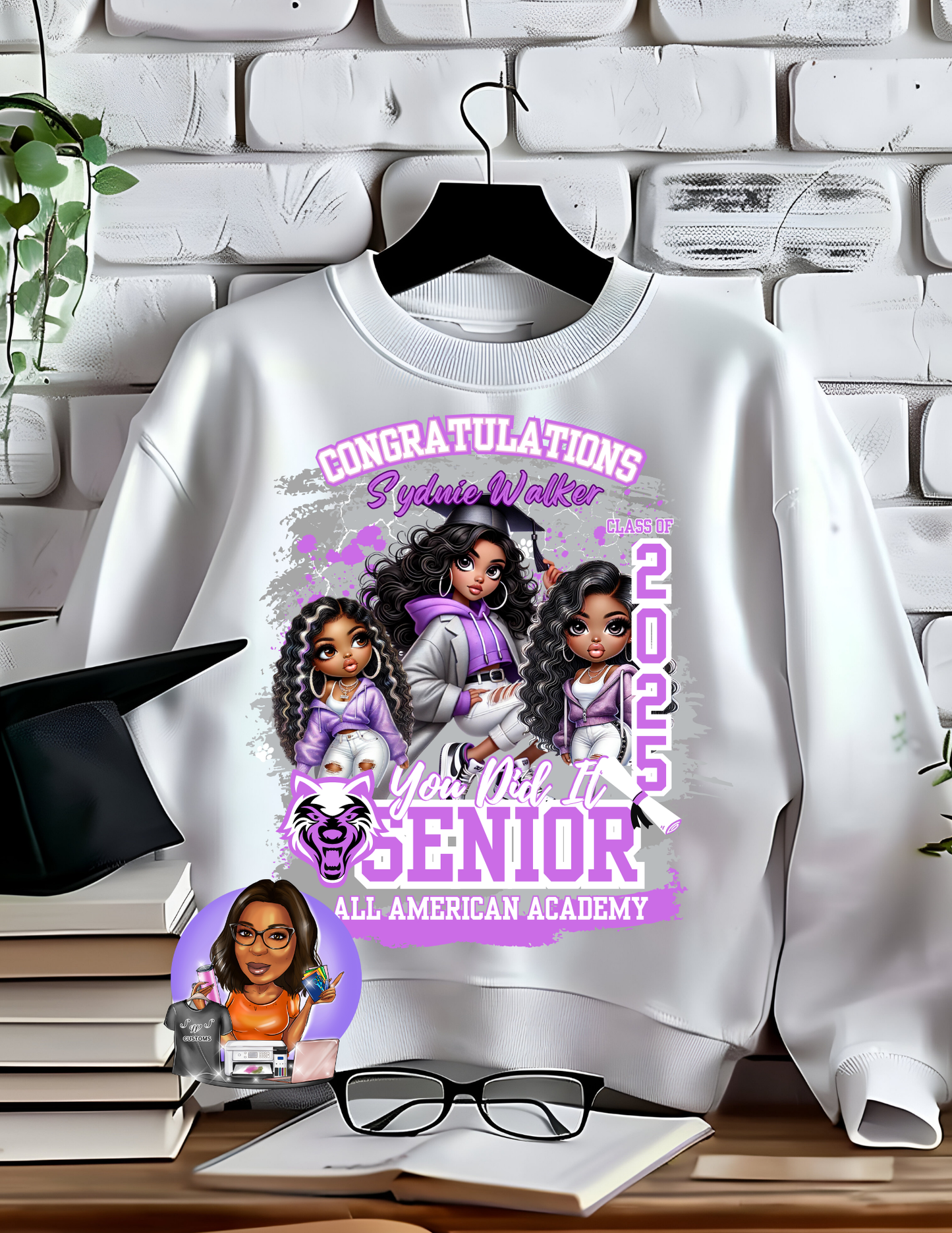 Custom Graduation Top