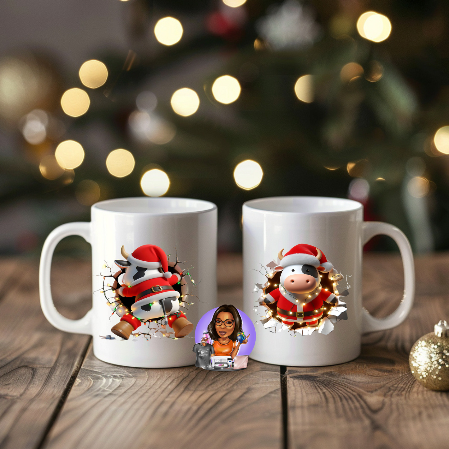 3D Holiday Mug