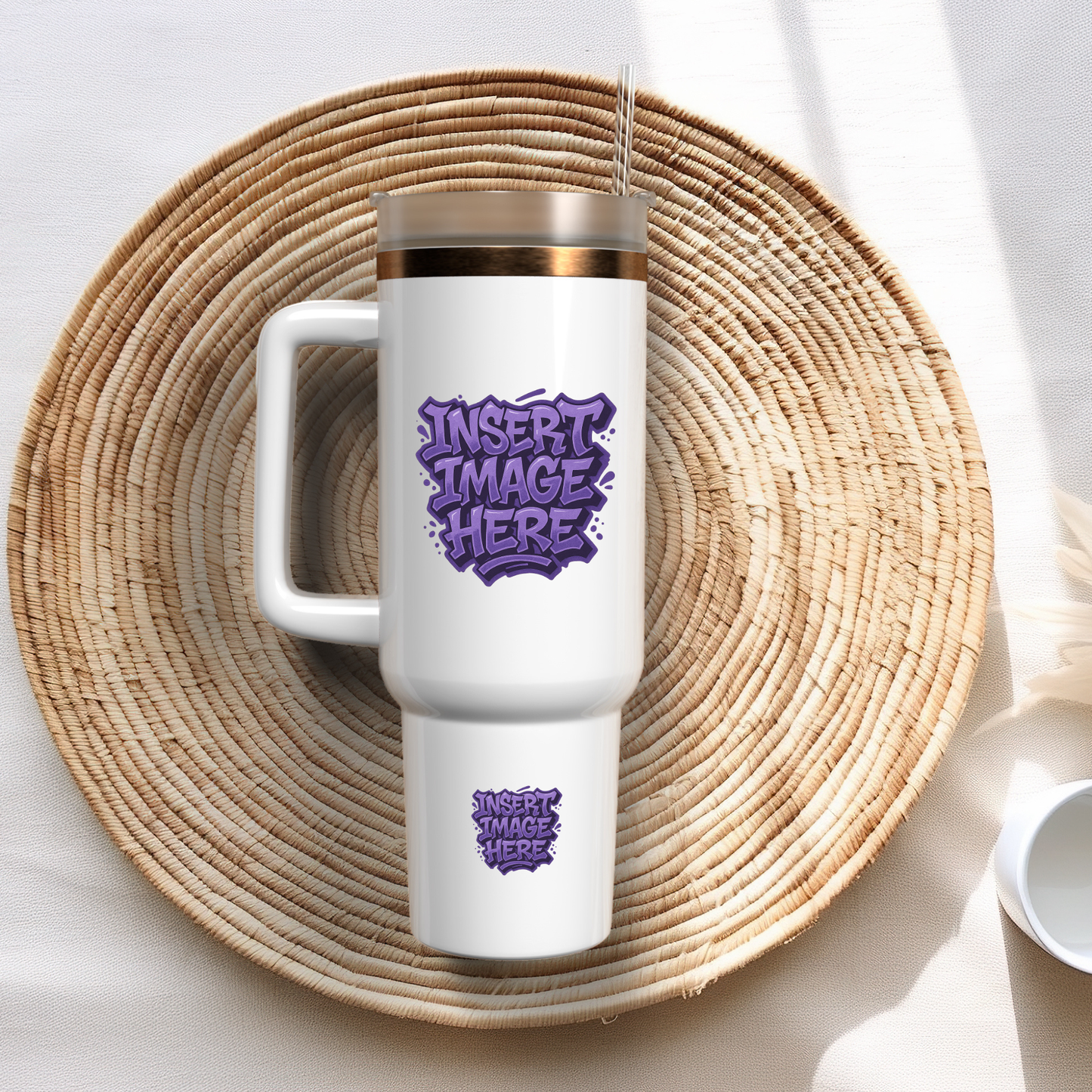 40 oz Customizable tumbler