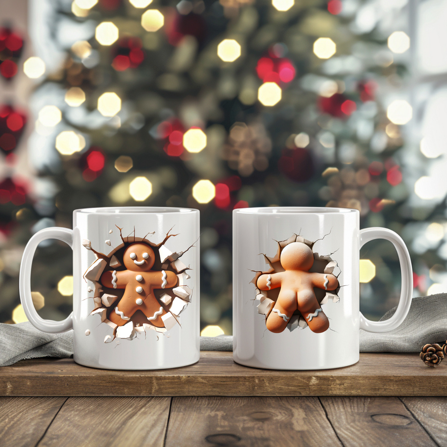 3D Holiday Mug