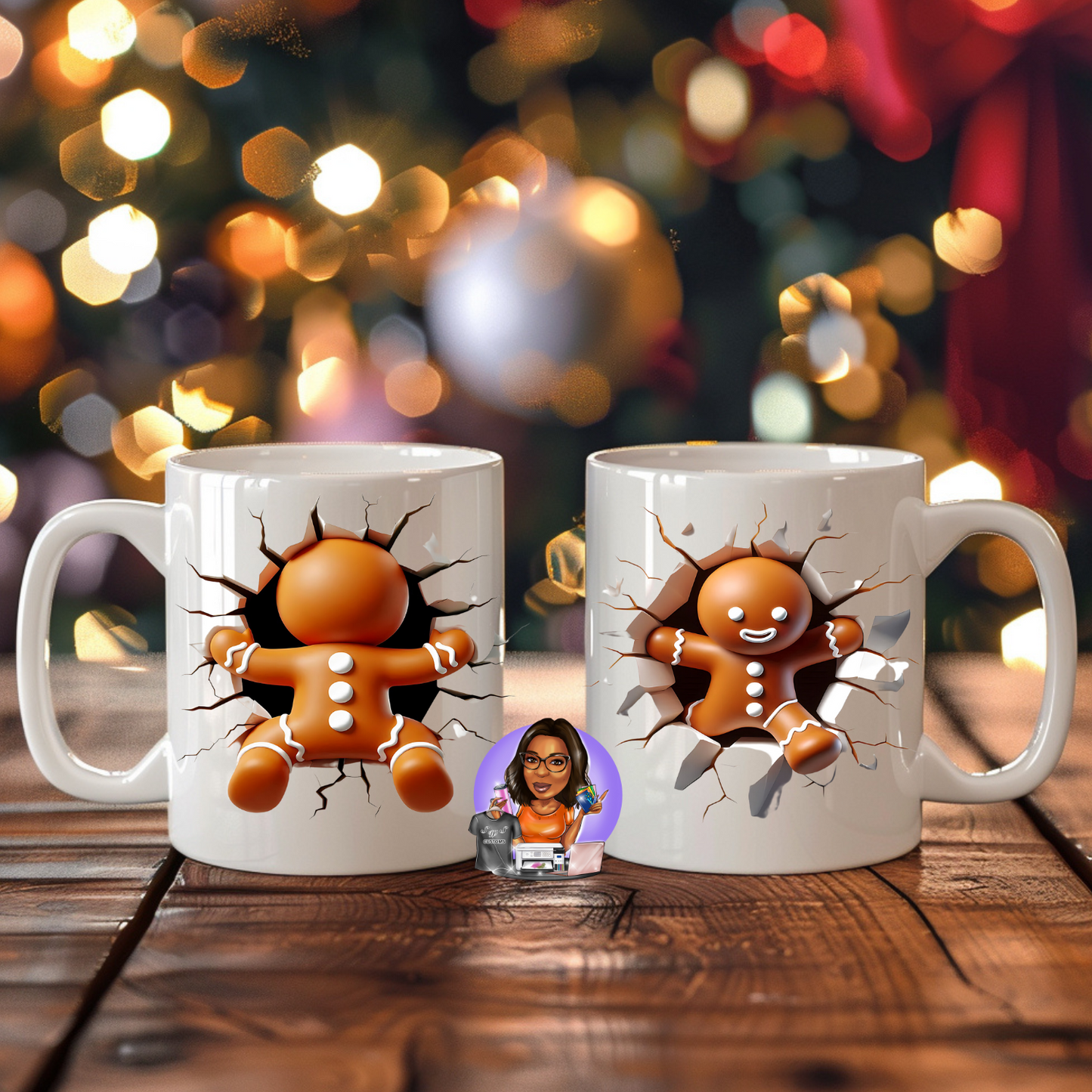 3D Holiday Mug