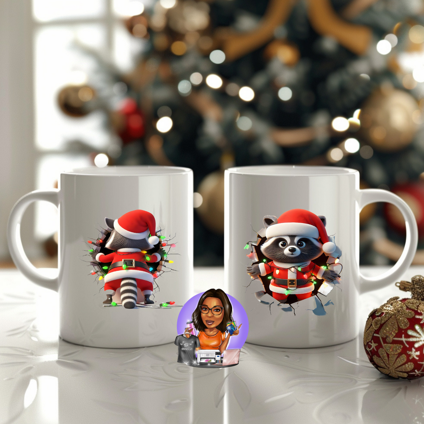 3D Holiday Mug