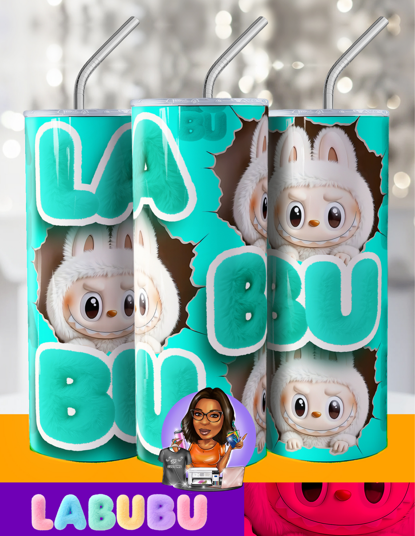 LABUBU Color Pop Tumblers