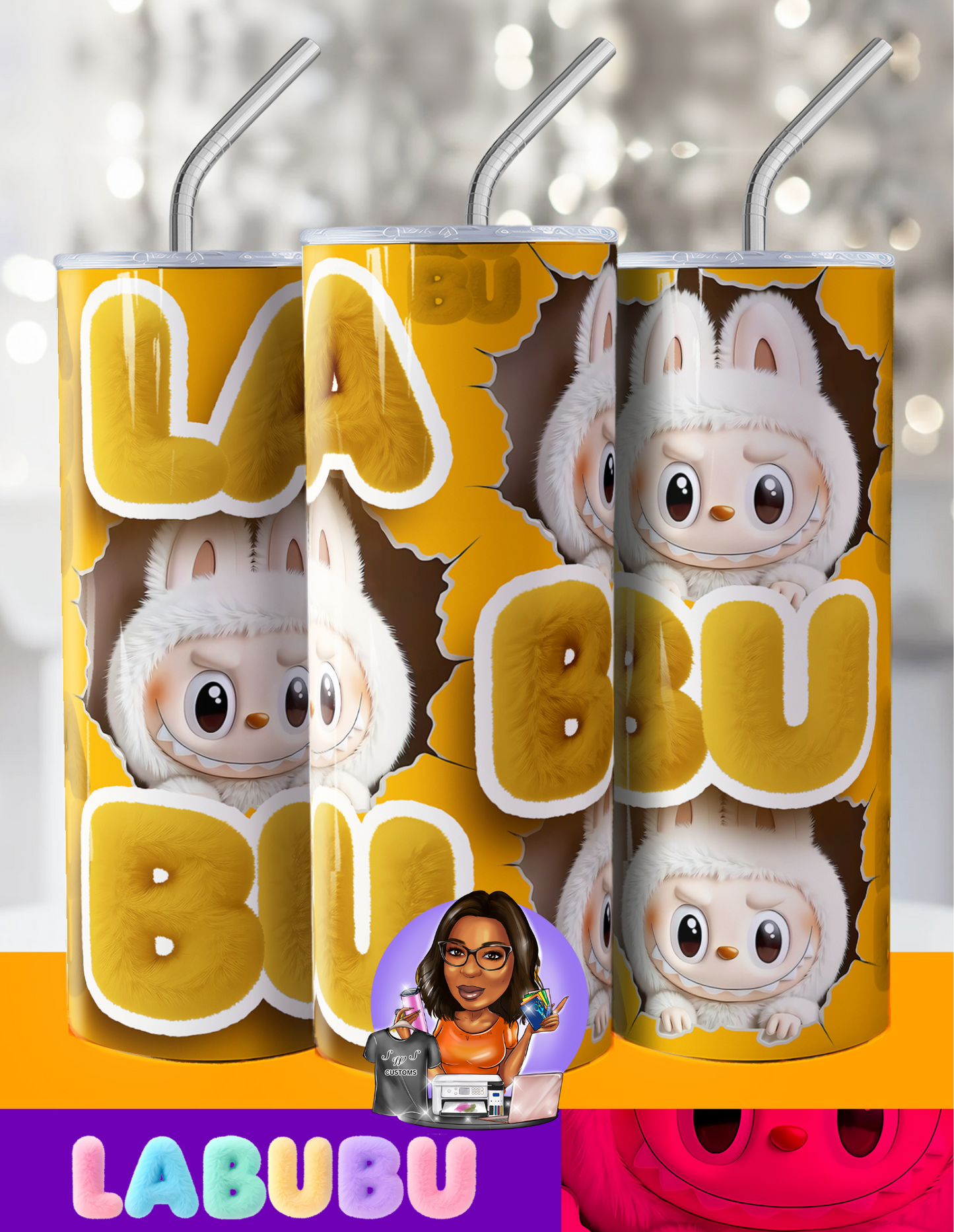 LABUBU Color Pop Tumblers