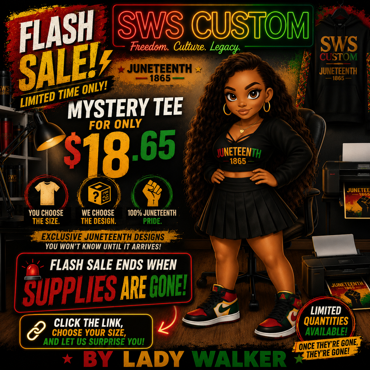 Juneteenth Mystery Tee