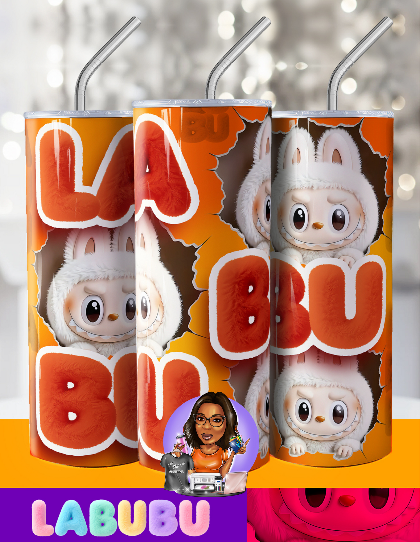 LABUBU Color Pop Tumblers