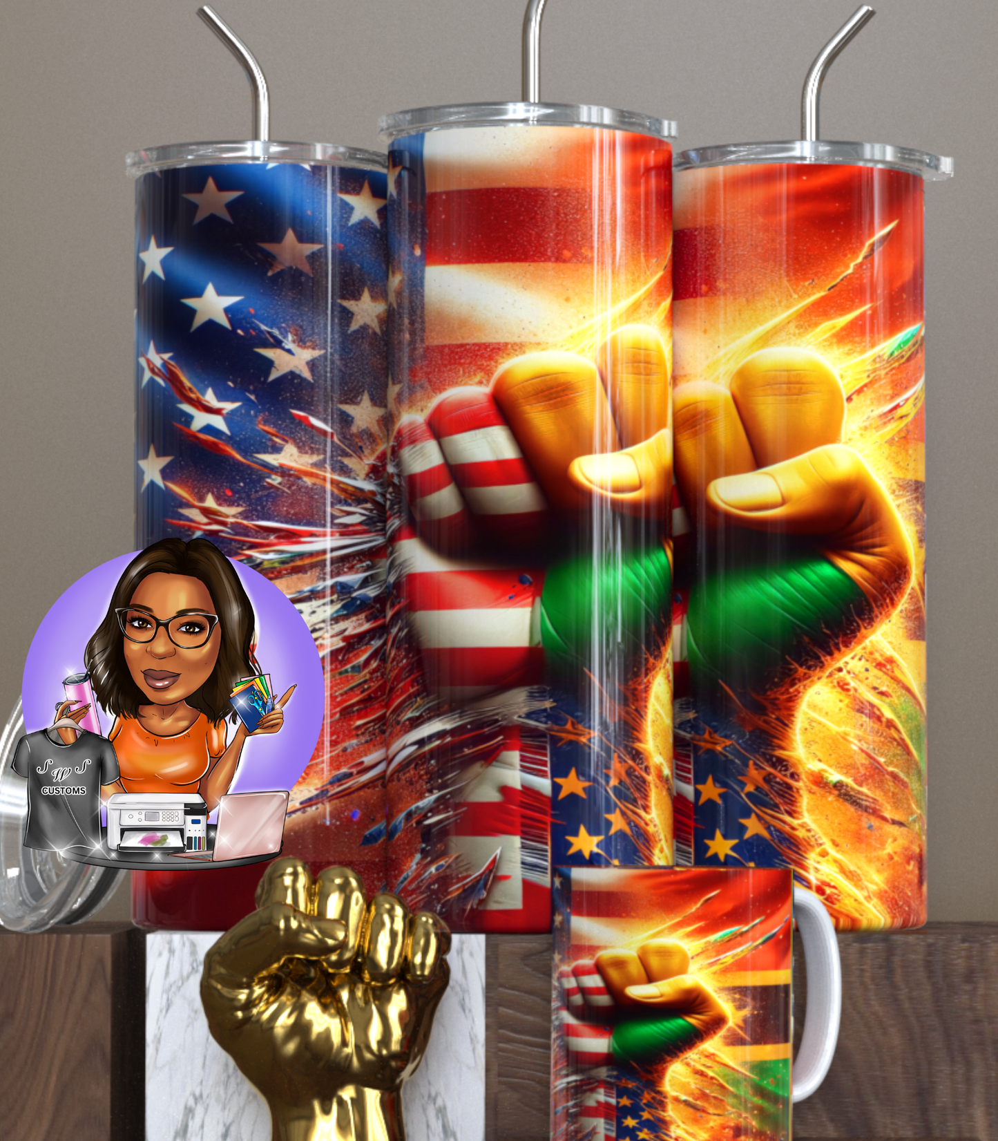 Black History Month drinkware