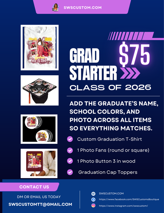 🎓 Grad Starter Bundle – Class of 2026