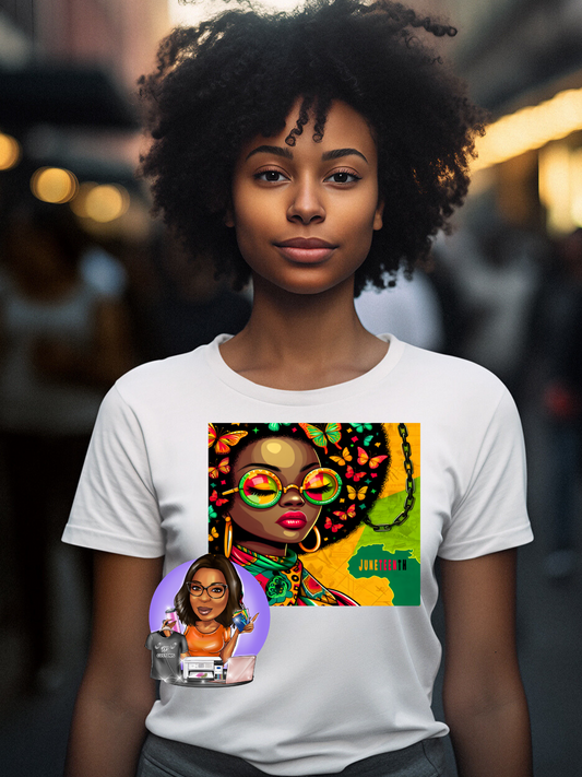 Juneteenth Butterfly Shirt