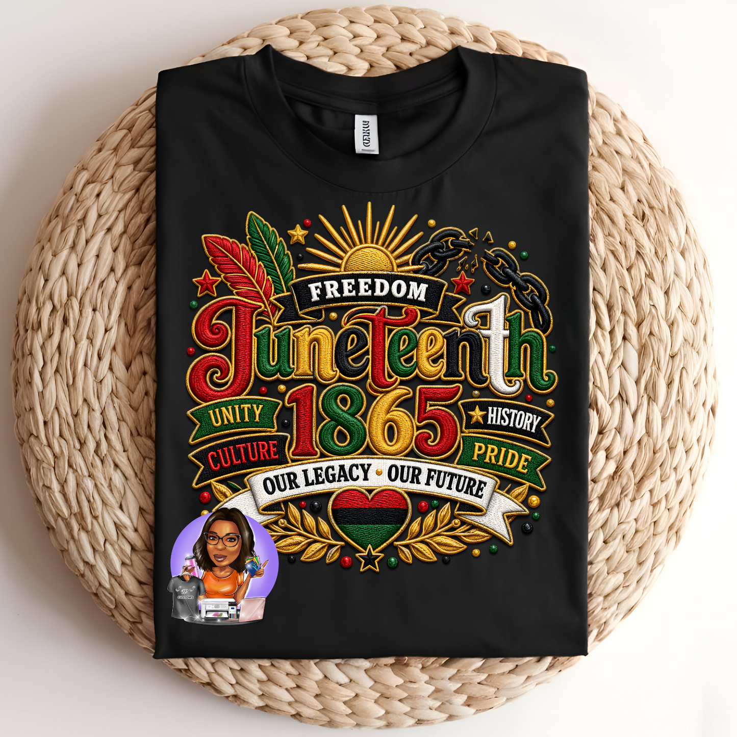 Juneteenth 1865: Our Legacy, Our Future Tee
