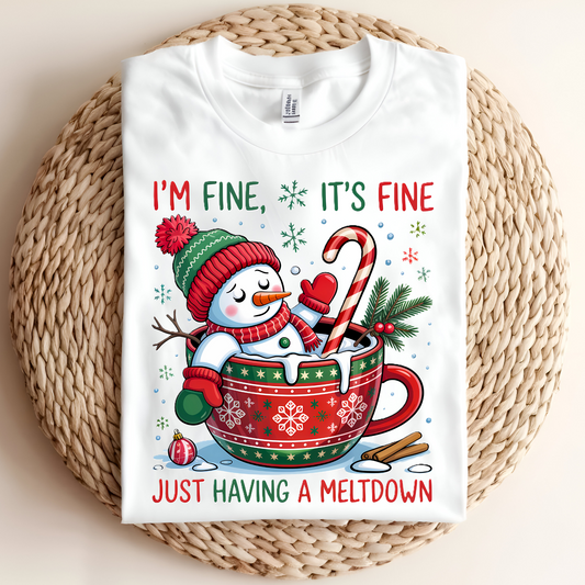 I'M FINE ITS FINE JUST HAVING A MELTDOWN