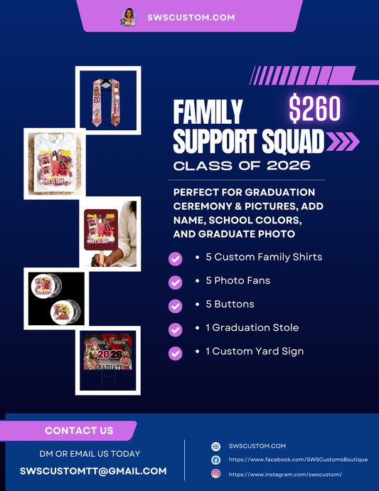🎓 Family Support Squad Bundle – Class of 2026