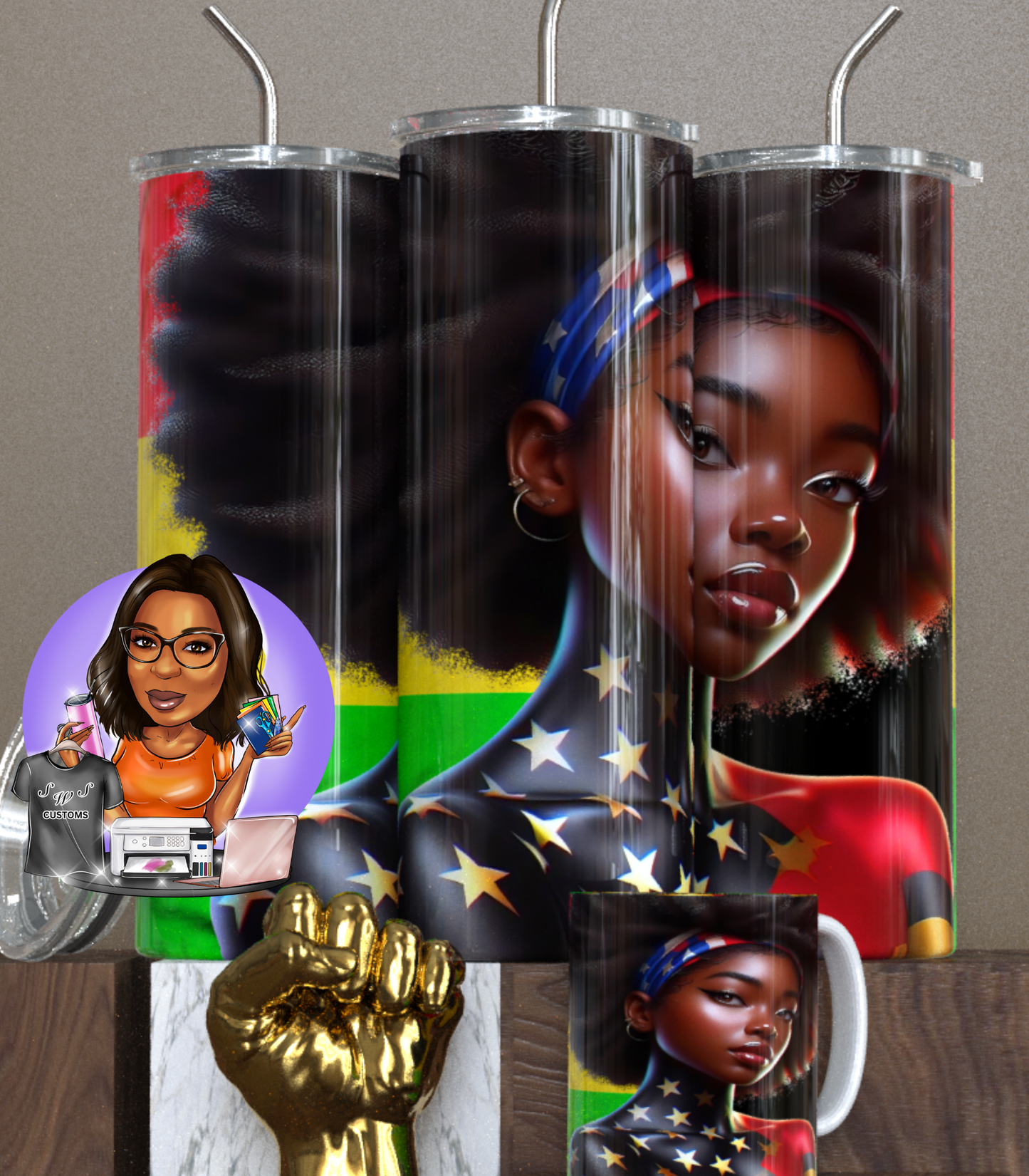 Black History Month drinkware