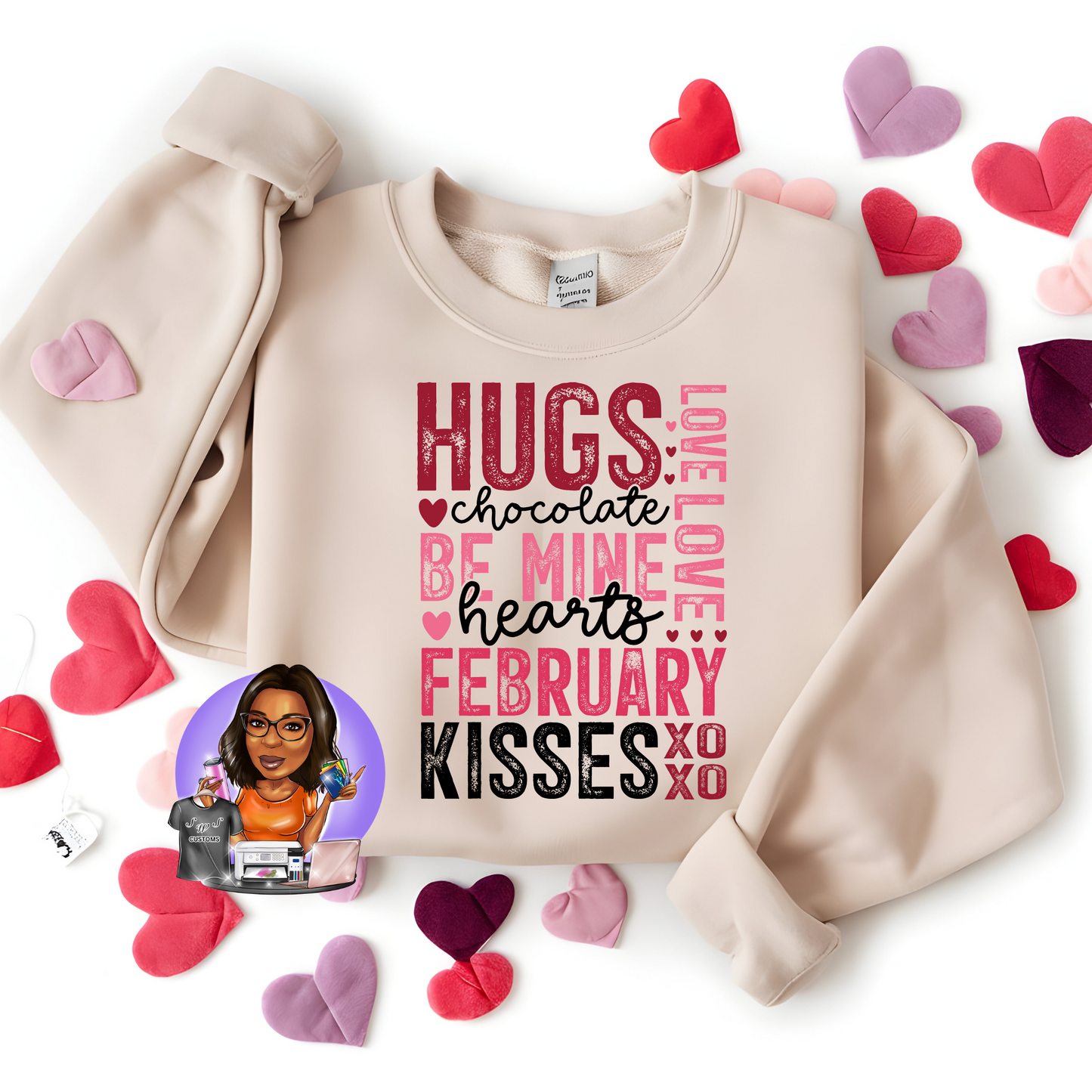 Love Hugs Kisses Sweatshirt