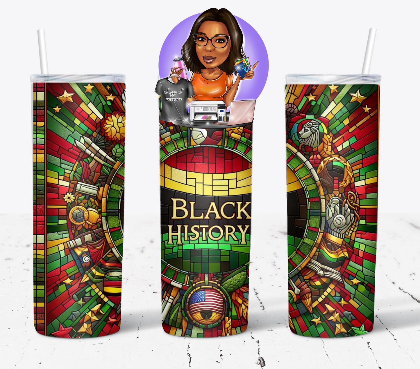 Black History Month drinkware