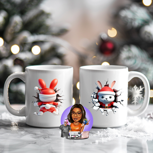 3D Holiday Mug