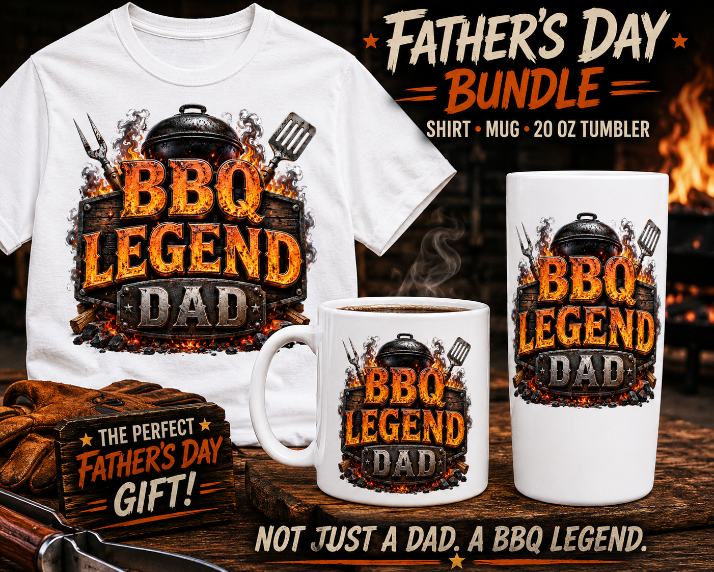 BBQ Legend Dad Father’s Day Bundle