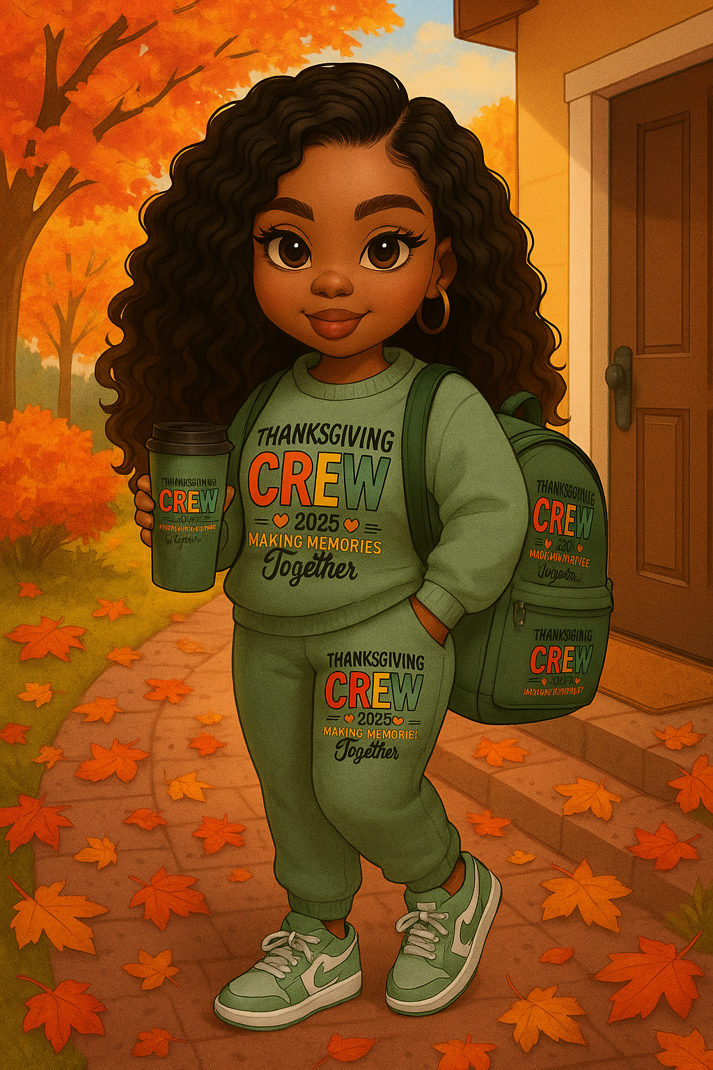 Thanksgiving Crew 2025 Family Shirt Set – Making Memories Together