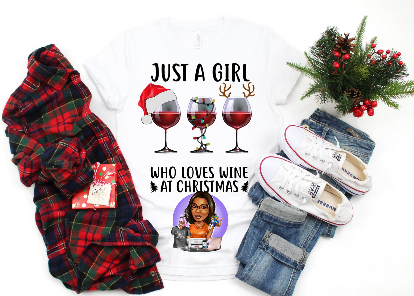 Just a girl who loves Wine at Christmas