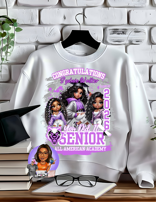 Custom Graduation Top