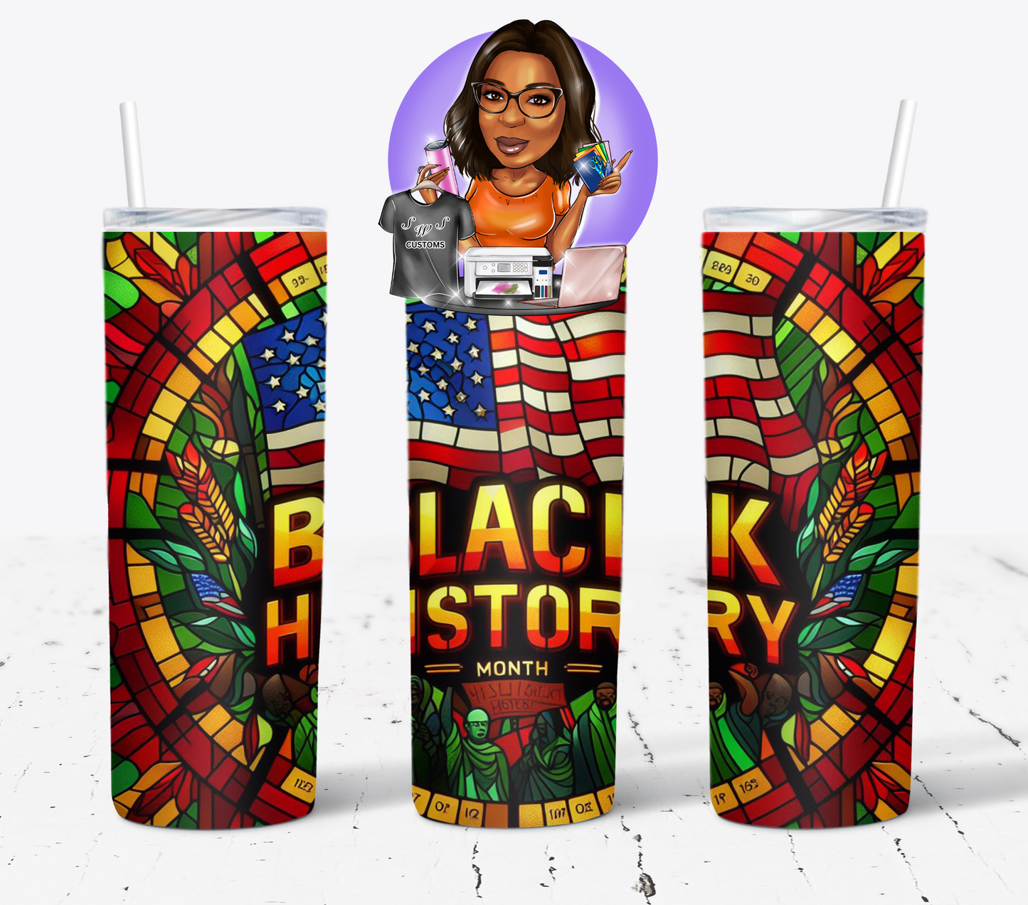 Black History Month drinkware