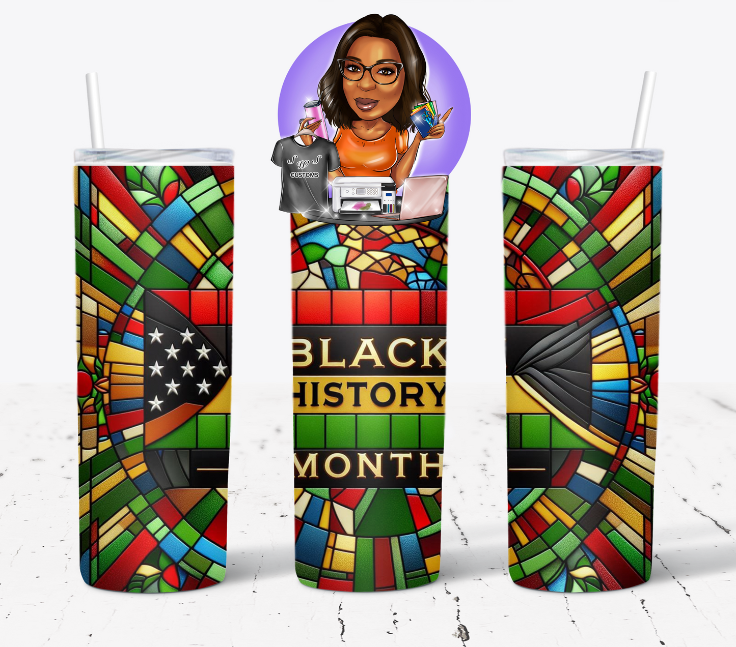 Black History Month drinkware