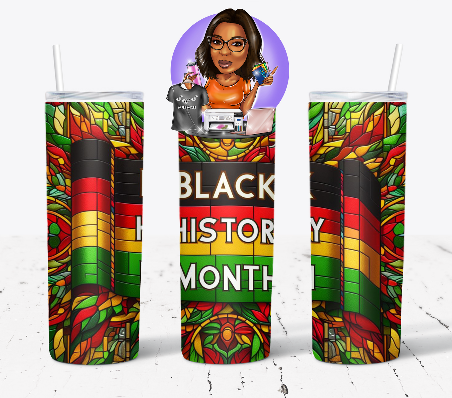 Black History Month drinkware