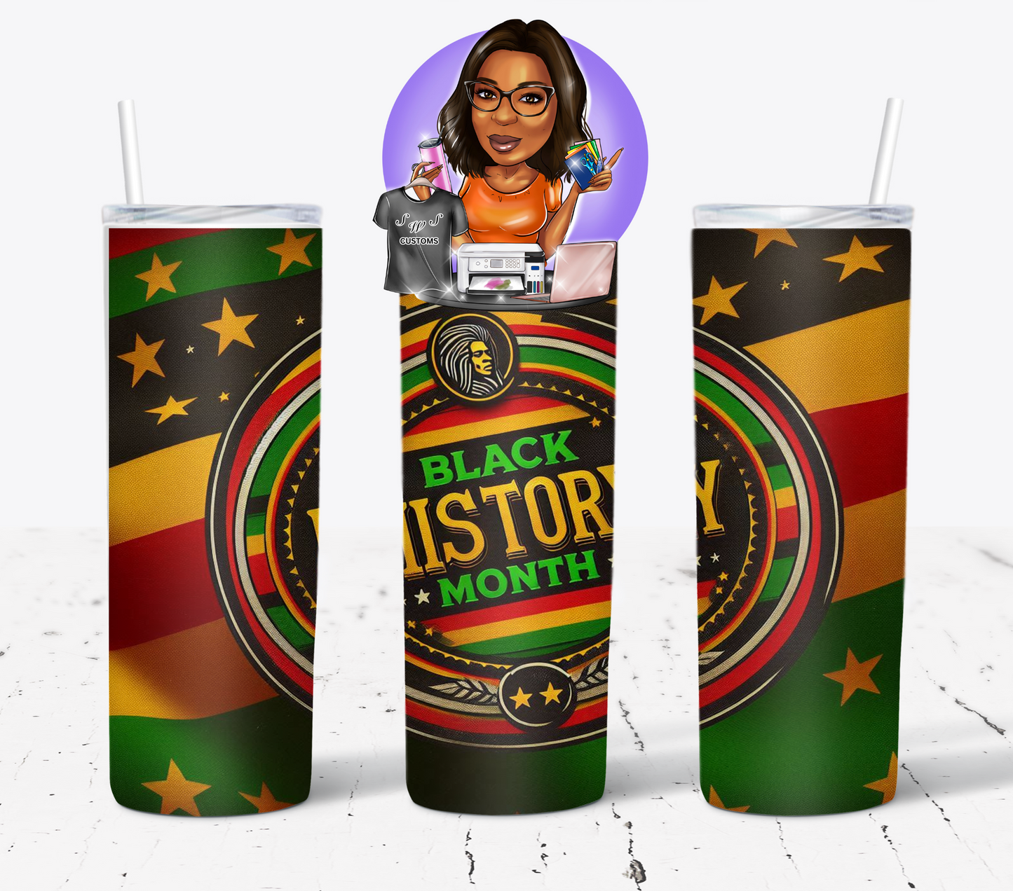 Black History Month drinkware