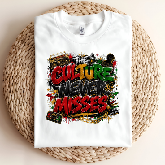 The Culture Never Misses™ Juneteenth Graphic Tee