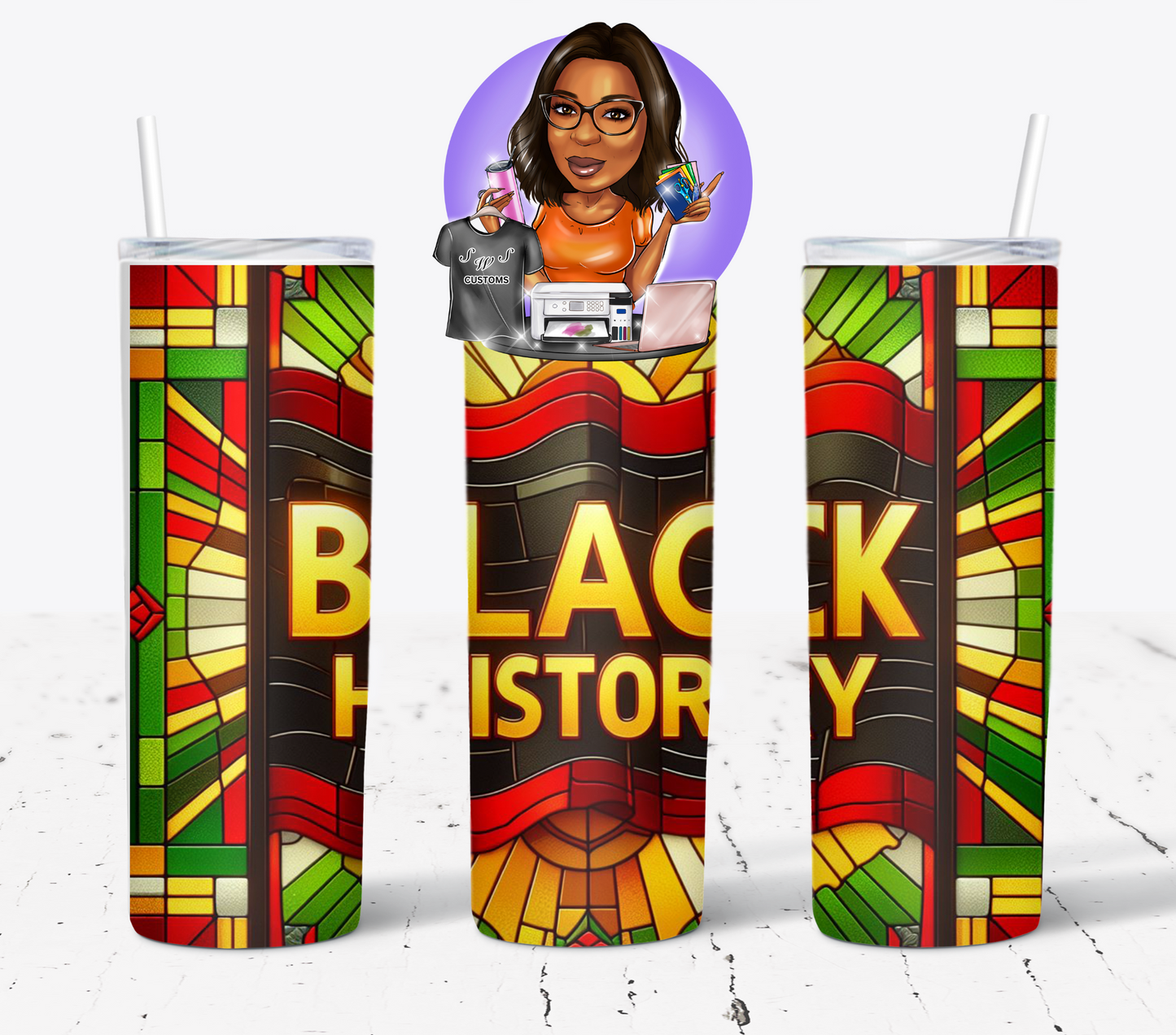 Black History Month drinkware