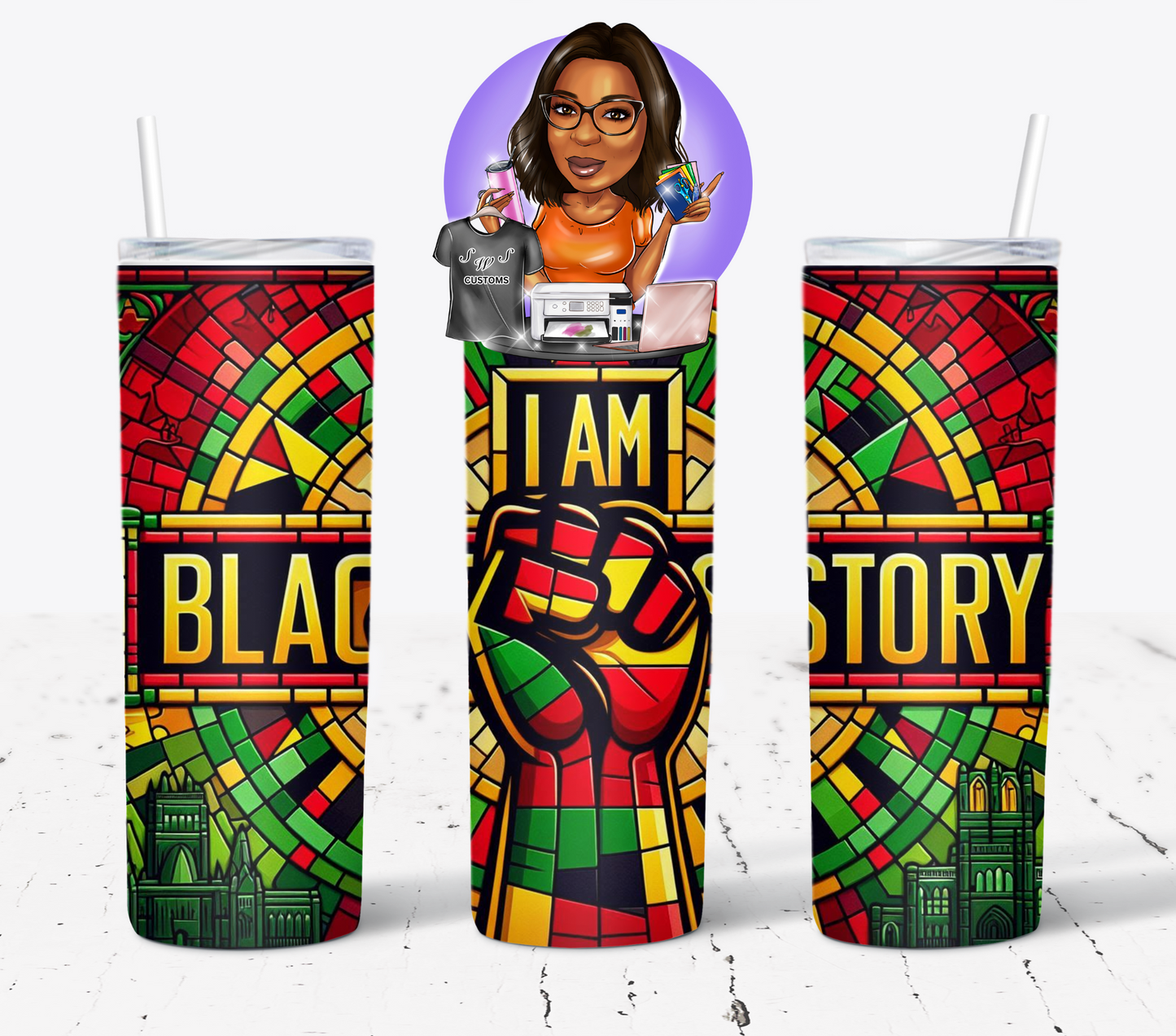 Black History Month drinkware