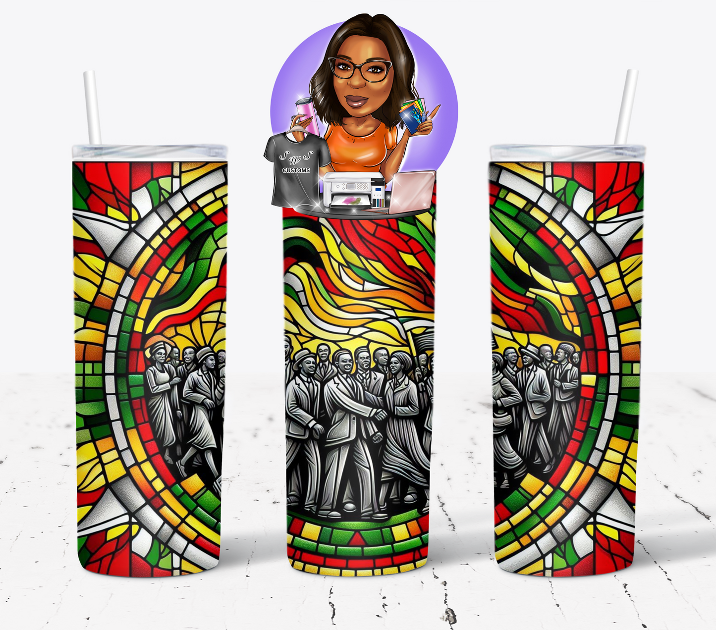 Black History Month drinkware