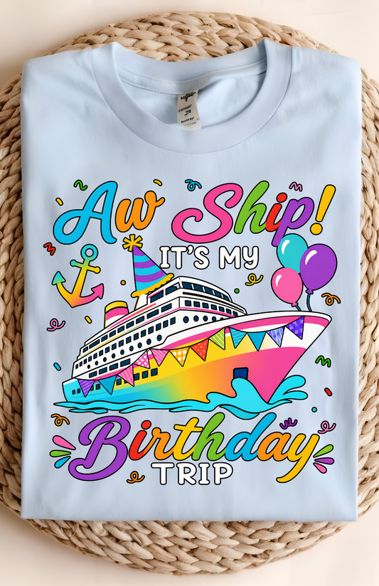 Awe Ship its a Birthday Trip
