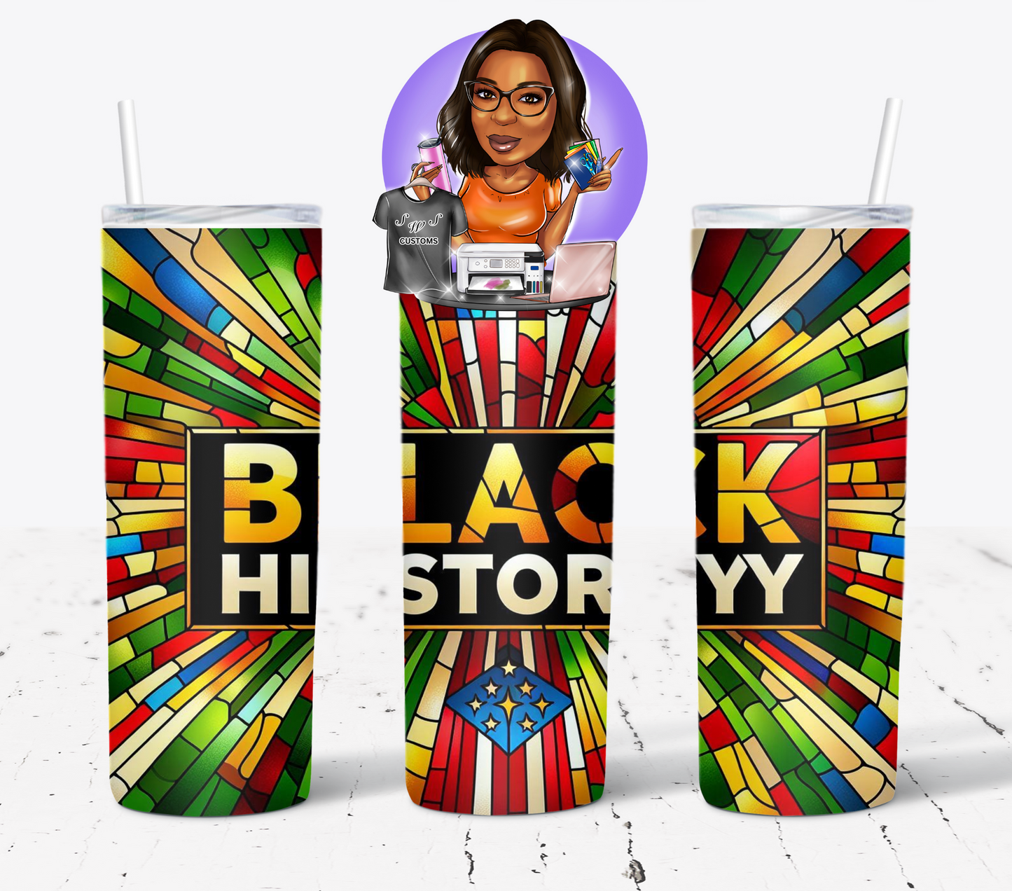 Black History Month drinkware