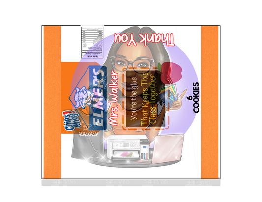 SWS Back to School Chip Ahoy Editable Canva Template