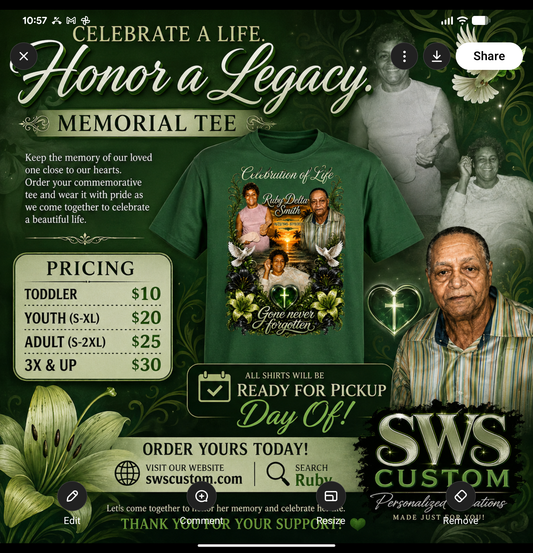 Ruby Memorial Tee