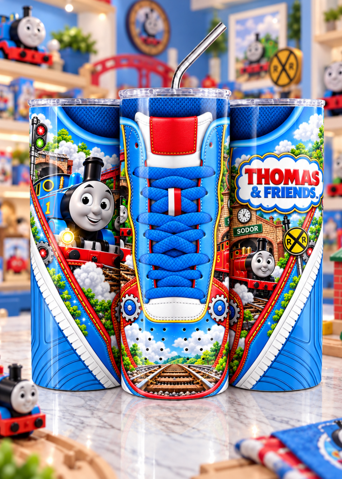 Little Engineer Train Tumbler Collection