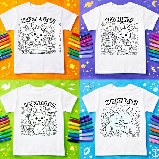Easter Coloring shirt