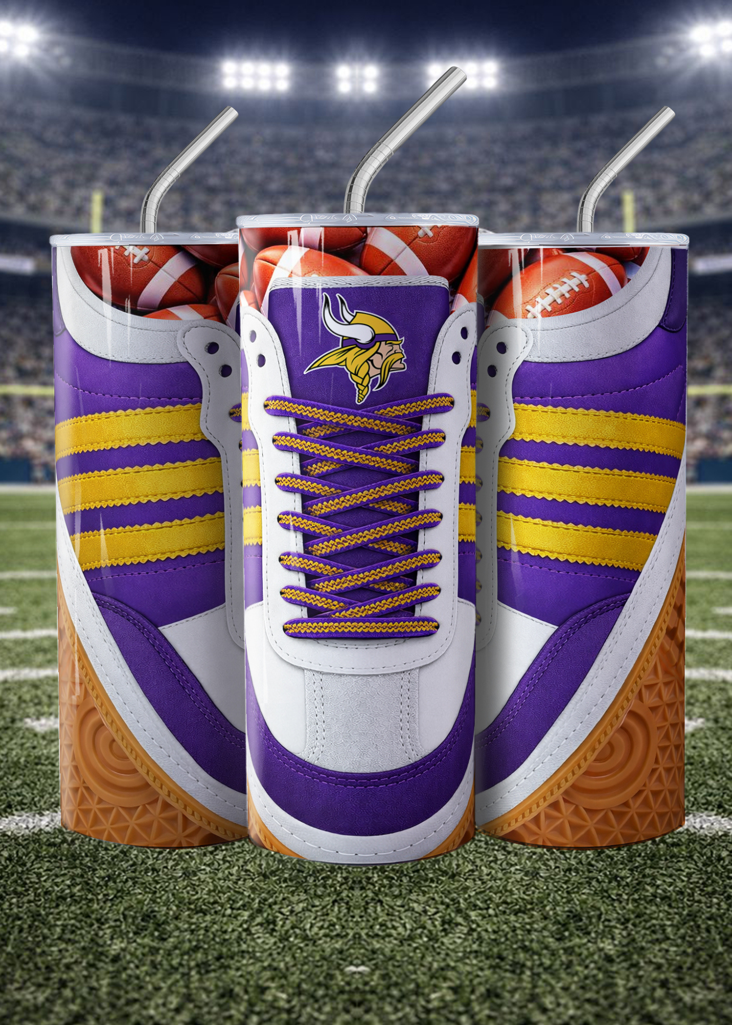 Game Day Sneaker-Style NFL Tumblers