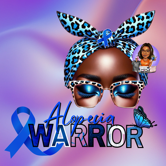 Alopecia Warrior PNG