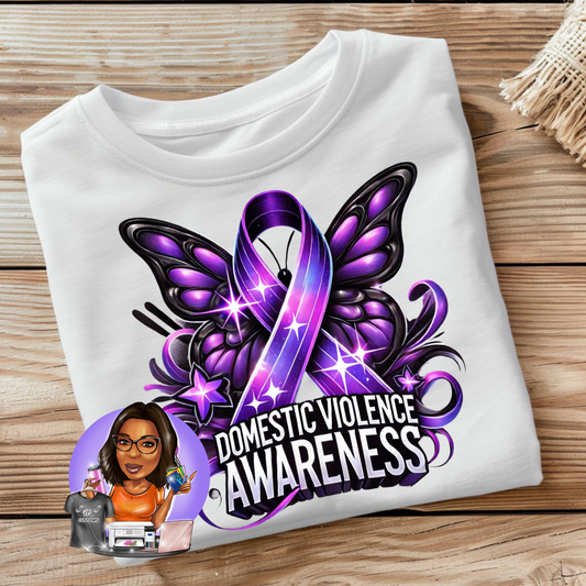 💜 Stand Strong. Speak Up. Support Survivors. Domestic Violence Awareness💜