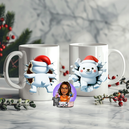 3D Holiday Mug